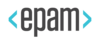 Epam logo gray blue