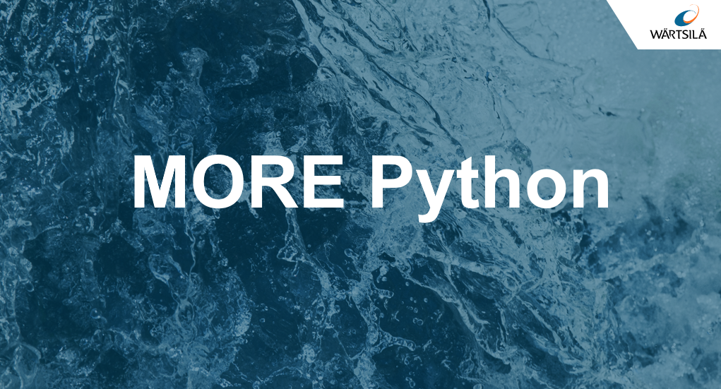 Python more